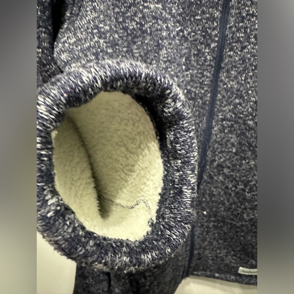 Avalanche Outdoor Supply Co Mens Small Full Zip Knit Fleece Lined Jacket Gray - Picture 4 of 16